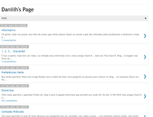 Tablet Screenshot of daniiihspage.blogspot.com
