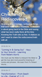 Mobile Screenshot of christianity-rediscovered.blogspot.com