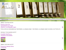 Tablet Screenshot of hotelalbanta.blogspot.com