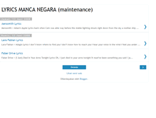 Tablet Screenshot of lyricsmancanegara.blogspot.com