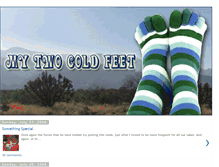 Tablet Screenshot of mytwocoldfeet.blogspot.com