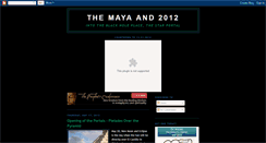 Desktop Screenshot of maya-2012.blogspot.com