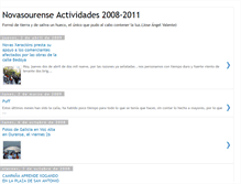 Tablet Screenshot of novasourense-actividades.blogspot.com