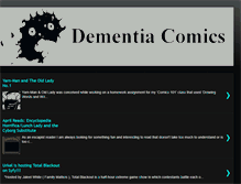 Tablet Screenshot of dementiacomics.blogspot.com