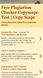 Mobile Screenshot of copyscapetest4u.blogspot.com