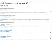 Tablet Screenshot of corredoresde10.blogspot.com