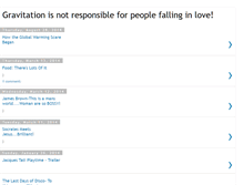 Tablet Screenshot of gravitationisnotresponsible.blogspot.com