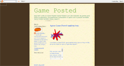 Desktop Screenshot of gameposted.blogspot.com