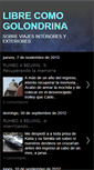 Mobile Screenshot of librecomogolondrina.blogspot.com