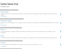 Tablet Screenshot of carlos-santacruz.blogspot.com