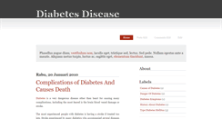 Desktop Screenshot of diabetes-disease0.blogspot.com