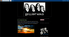Desktop Screenshot of brilliantworldtokyo.blogspot.com