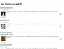 Tablet Screenshot of mydichotomouslife.blogspot.com