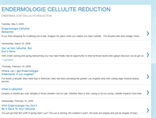 Tablet Screenshot of endermologiecellulite.blogspot.com