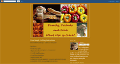 Desktop Screenshot of familyfriendsandfoodrecipes.blogspot.com