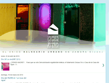 Tablet Screenshot of lacasadelagua.blogspot.com