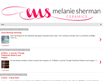 Tablet Screenshot of melanie-sherman.blogspot.com