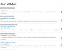 Tablet Screenshot of downwithroz.blogspot.com