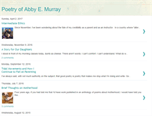 Tablet Screenshot of abbyemurray.blogspot.com