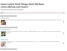 Tablet Screenshot of muzic-idlehub.blogspot.com