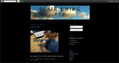 Desktop Screenshot of blairewing.blogspot.com