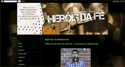 Desktop Screenshot of heroisdafe2011.blogspot.com