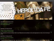 Tablet Screenshot of heroisdafe2011.blogspot.com