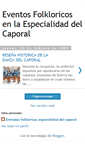 Mobile Screenshot of eventosfolkloricosdelcaporal.blogspot.com