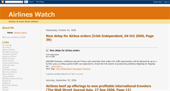 Desktop Screenshot of airlines-watch.blogspot.com
