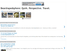 Tablet Screenshot of bearshapedsphere.blogspot.com