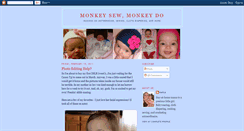 Desktop Screenshot of monkeysewmonkeydo.blogspot.com