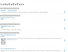 Tablet Screenshot of ladygagafans.blogspot.com