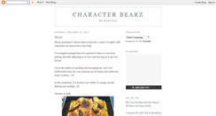 Desktop Screenshot of characterbearz.blogspot.com