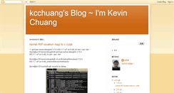 Desktop Screenshot of kcchuang.blogspot.com