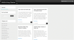 Desktop Screenshot of addicting-game-1.blogspot.com