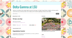 Desktop Screenshot of deltagammalsu.blogspot.com
