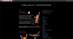 Desktop Screenshot of dreamlandlisboaballet.blogspot.com