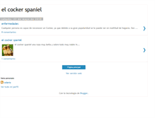 Tablet Screenshot of losperooselcocker.blogspot.com