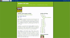 Desktop Screenshot of amigosdelpeje.blogspot.com