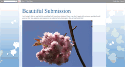 Desktop Screenshot of beautifulsubmisson.blogspot.com