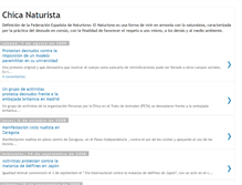 Tablet Screenshot of chicanaturista.blogspot.com