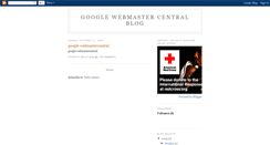 Desktop Screenshot of google-webmastercentral.blogspot.com