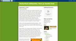 Desktop Screenshot of jaanikajaharry.blogspot.com