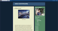 Desktop Screenshot of mariaescrevinhadora.blogspot.com