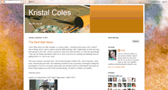 Desktop Screenshot of kristalcoles.blogspot.com