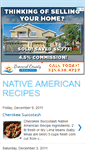 Mobile Screenshot of nativeamericanrecipes.blogspot.com