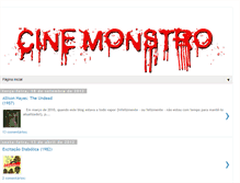 Tablet Screenshot of cine-monstro.blogspot.com
