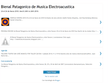 Tablet Screenshot of bienalpatagonico.blogspot.com