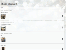 Tablet Screenshot of luckyelephantstudio.blogspot.com