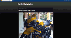 Desktop Screenshot of dailymotobike.blogspot.com